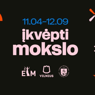 ETM sugrįžta paskaitų ciklas „Įkvėpti MOKSLO“
